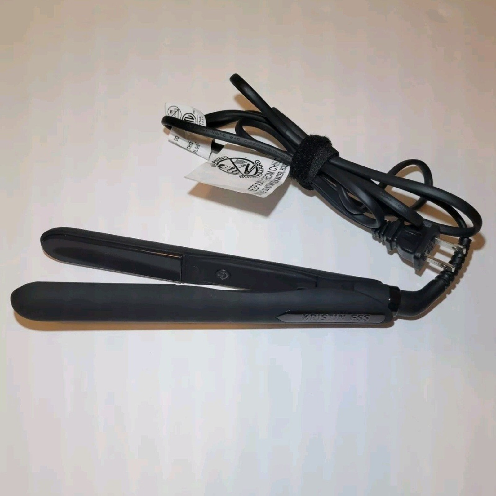 Kristin Ess Professional Hair Straightener Flat Iron Black Ceramic Styling Tool